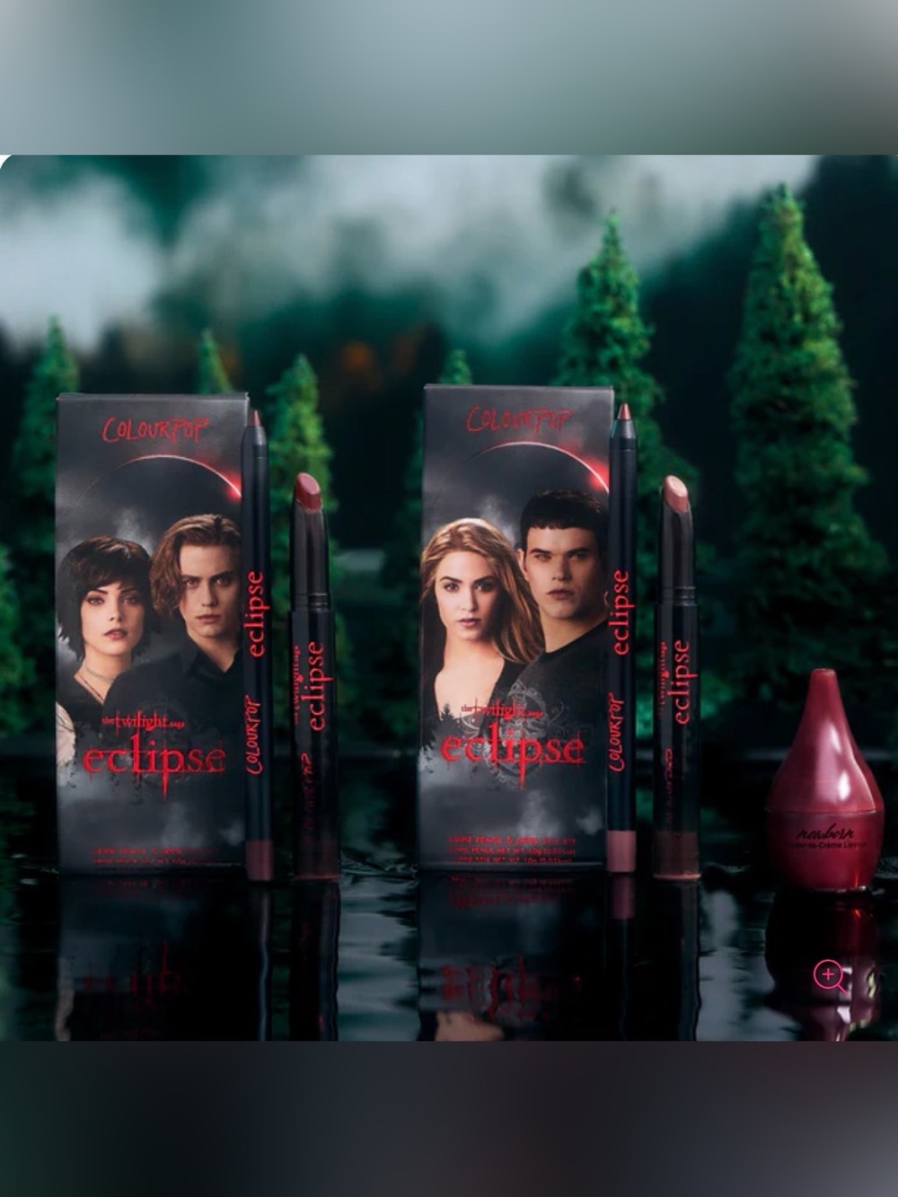 Twilight Saga Twilight Eclipse Just Bitten Lip Kit & Lipstick Set - BNIB